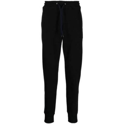 Svart Zebra Logo Sweatpants