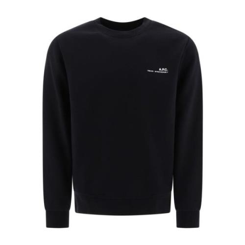 Svart Sweatshirt Aw24 Herremote