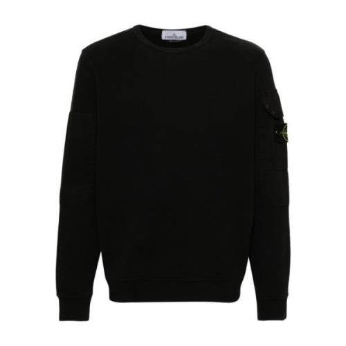 Svart Sweatshirt Aw24 Herremote