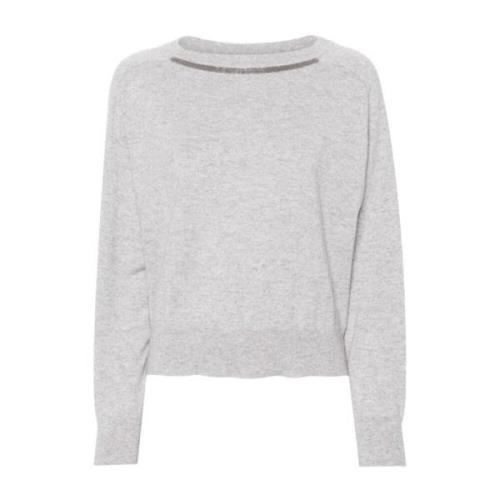 Grå Sweatshirt Aw24 Dameklær