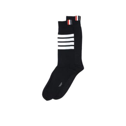 4Bar Mid Calf Sokker, One Size