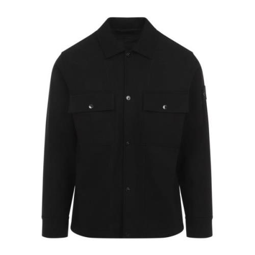 Svart Overshirt Ghost