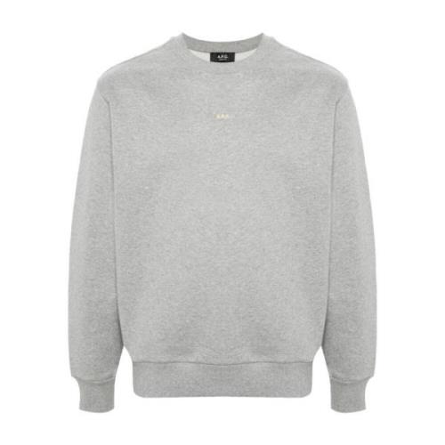 Grå Sweatshirt Aw24 Herremote