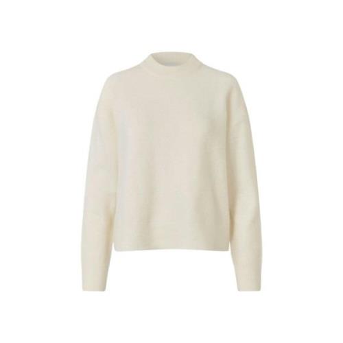 Kremfarget Sweater Anour O-N 7355