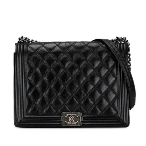 Pre-owned Leather chanel-bags