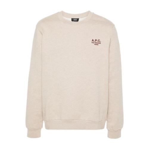 Beige Sweatshirt Aw24 Herremote