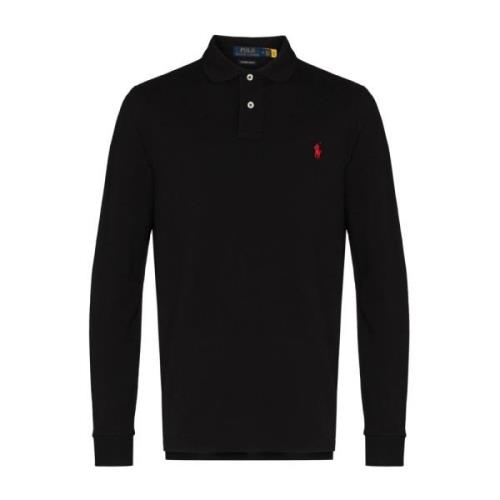 Tilpasset Slim Fit Bomull Polo Skjorte