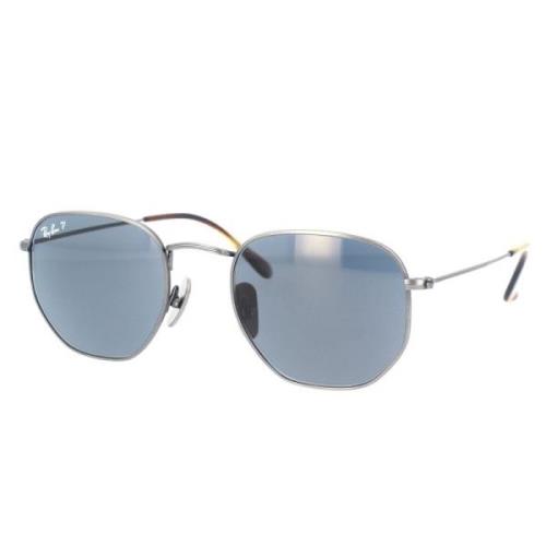 Hexagonal Polarized Solbriller Demi Gloss Gunmetal