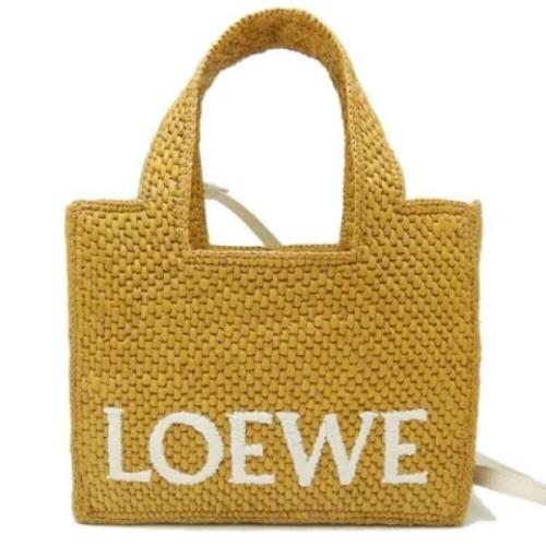 Pre-owned Raffia totes