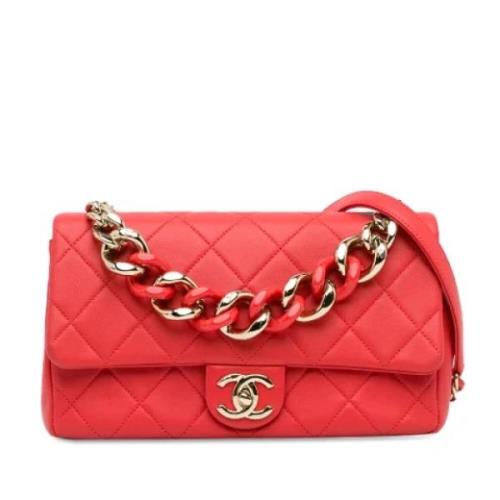 Pre-owned Leather chanel-bags