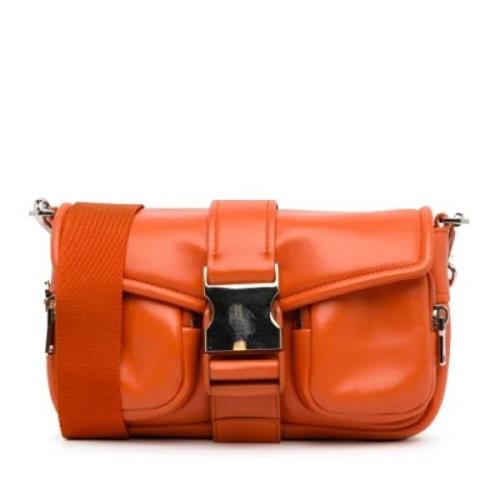 Pre-owned Leather crossbody-bags