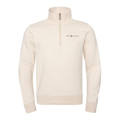 Beige Sail Racing Bowman Logo Sweater Overdeler