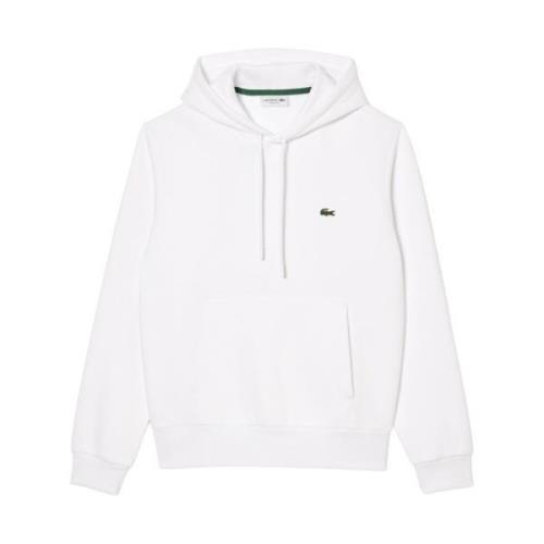 Hvit Krokodille Hoodie Høst Vinter