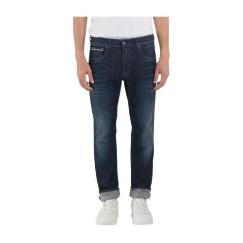 Mørkeblå Hyperflex Stretch Denim Jeans