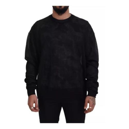 Sort Crewneck Pullover Sweater