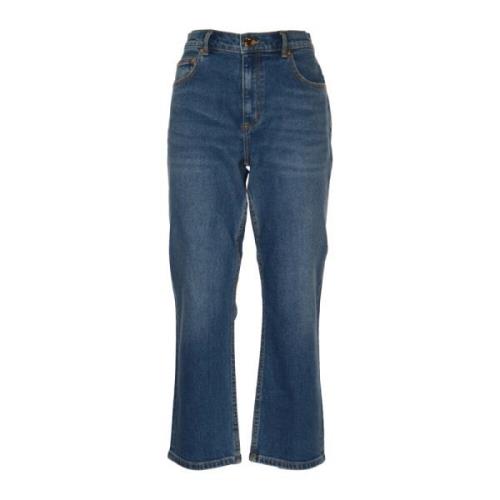 Flared Cropped Jeans