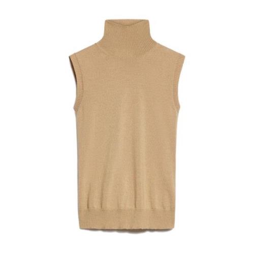 Ull Turtleneck Genser Beige