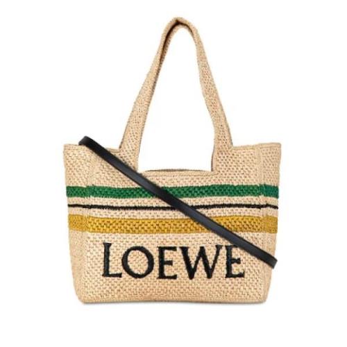 Pre-owned Raffia totes