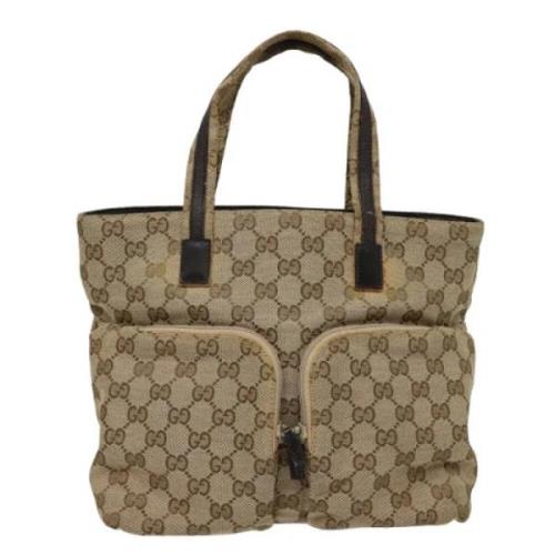 Pre-owned Canvas gucci-bags