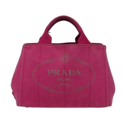 Pre-owned Canvas prada-bags