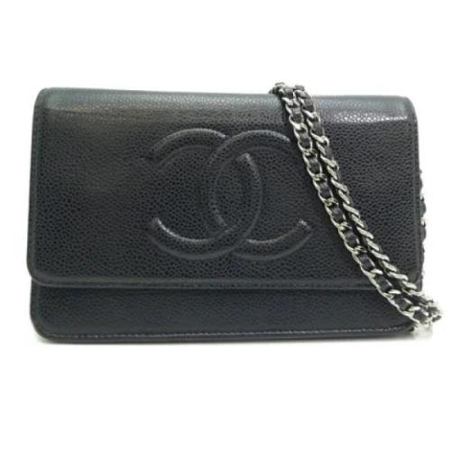 Pre-owned Leather chanel-bags