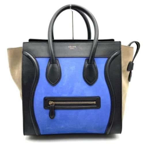 Pre-owned Suede handbags