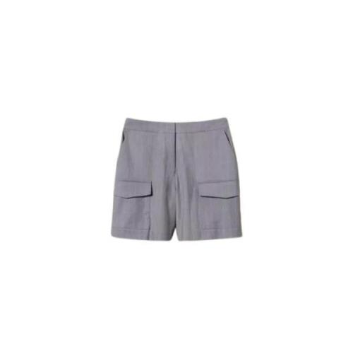 Stilige Bermuda Shorts med Lommer