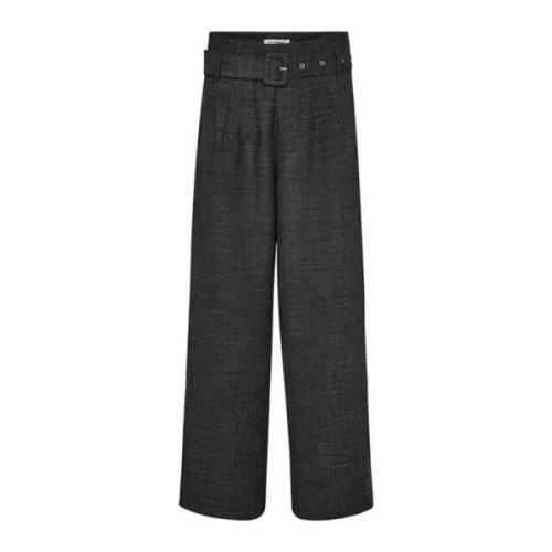 Peppercc Long Pant Bukser Antrasitt