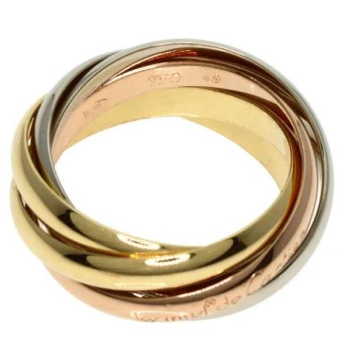 Pre-owned Yellow Gold rings