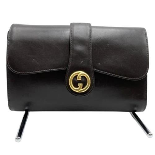 Pre-owned Leather clutches