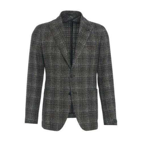 Grå Blazer Aw24 Herremote