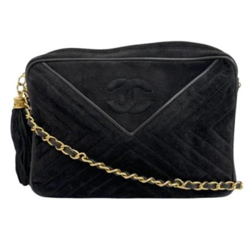 Pre-owned Suede chanel-bags