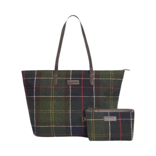 Tartan Tote Bag Elegant Stil