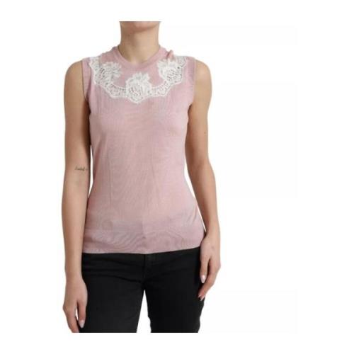 Rosa Cashmere Blondekant Tank Top