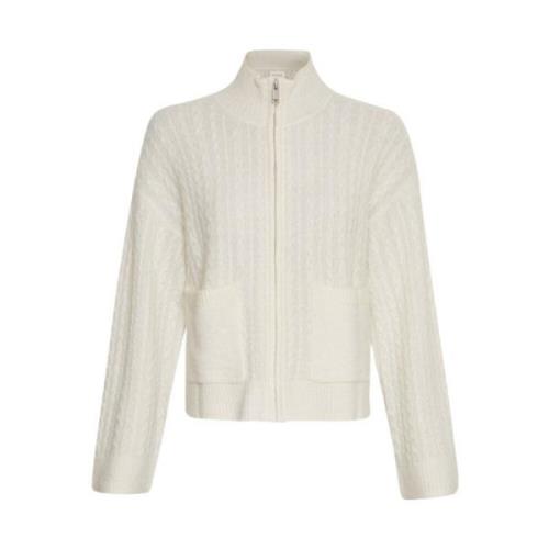 Elegant Hope Zip Cardigan Alpakka Blanding