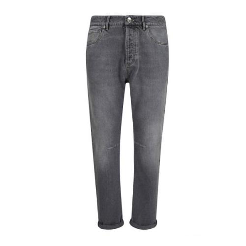 Grå Jeans Regular Fit Stilig