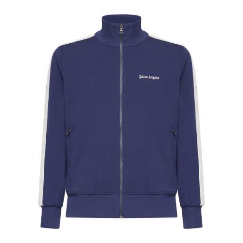 Navy Blue Track Jacket med Logo