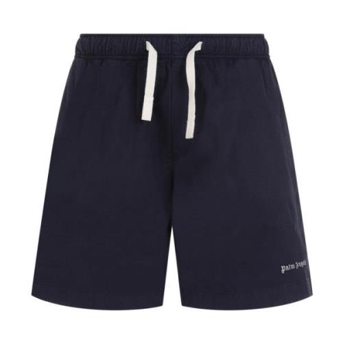 Blå Bermuda Shorts Stilig Komfortabel