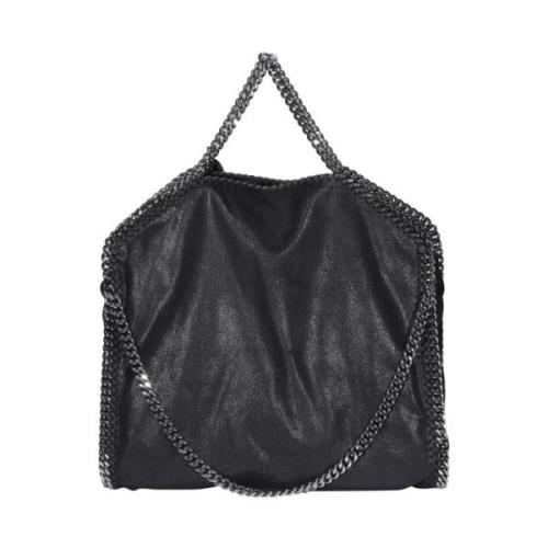 Sort Faux Skinn Falabella Skulderveske