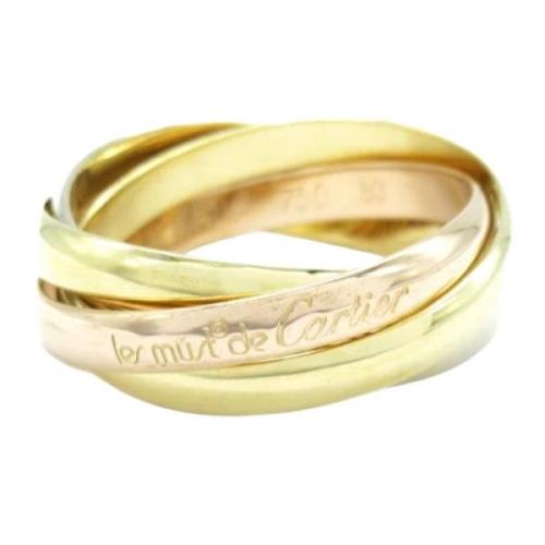 Pre-owned Yellow Gold rings