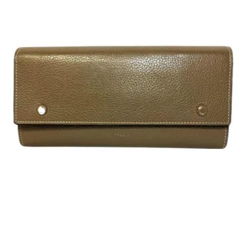 Pre-owned Leather wallets