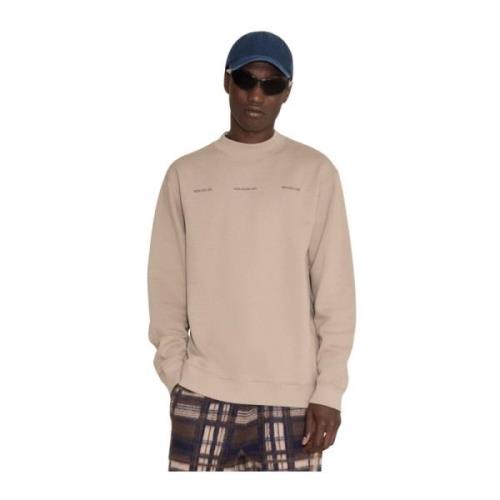 Beige Duke National Crew Sweater