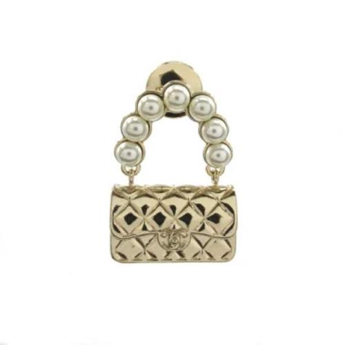 Pre-owned Metal chanel-jewelry