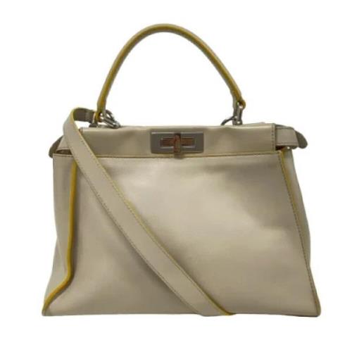 Pre-owned Leather fendi-bags