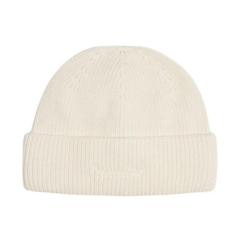 Ecru Margo Logo Beanie Lue