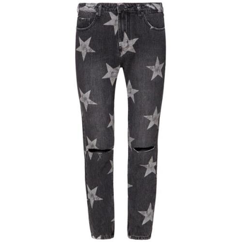 Stjerneprint Denim Jeans