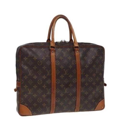 Pre-owned Canvas briefcases