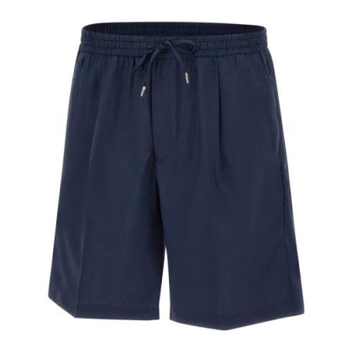 Blå Bermuda Shorts for Menn