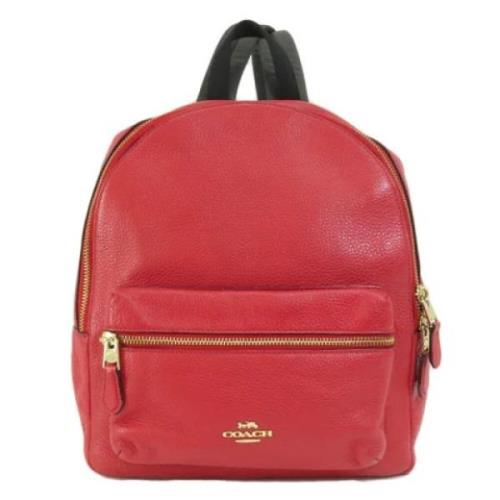 Pre-owned Leather backpacks