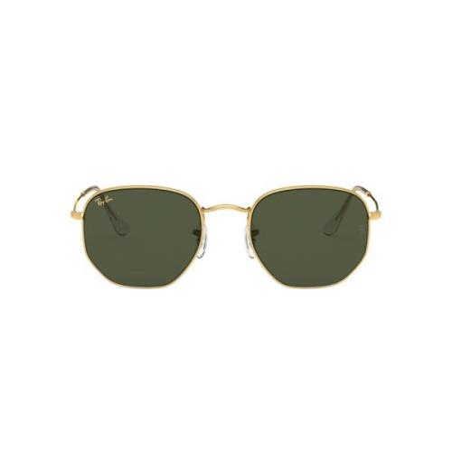 Rb3548 Solbriller Hexagonal Legend Gold Polarized